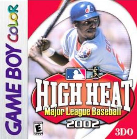 Cover High Heat Major League Baseball 2002 for Game Boy Color